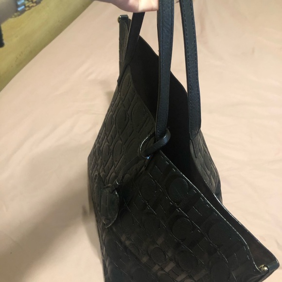 Fashion large black Tote - Picture 5 of 7